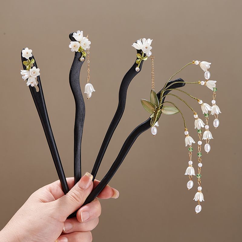 Women'S Hair Accessories Wedding - Lily Of The Valley1 Hair Stick
