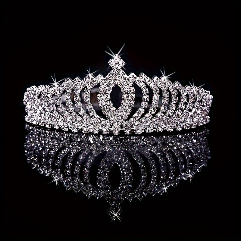 Women'S Hair Accessories Wedding - 1Pc Royal Princess Headband, Full Rhinestone