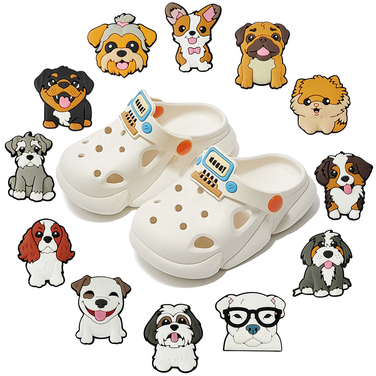 Women'S Accessories Crocs - Cute Animals Dog Shoe Charms for