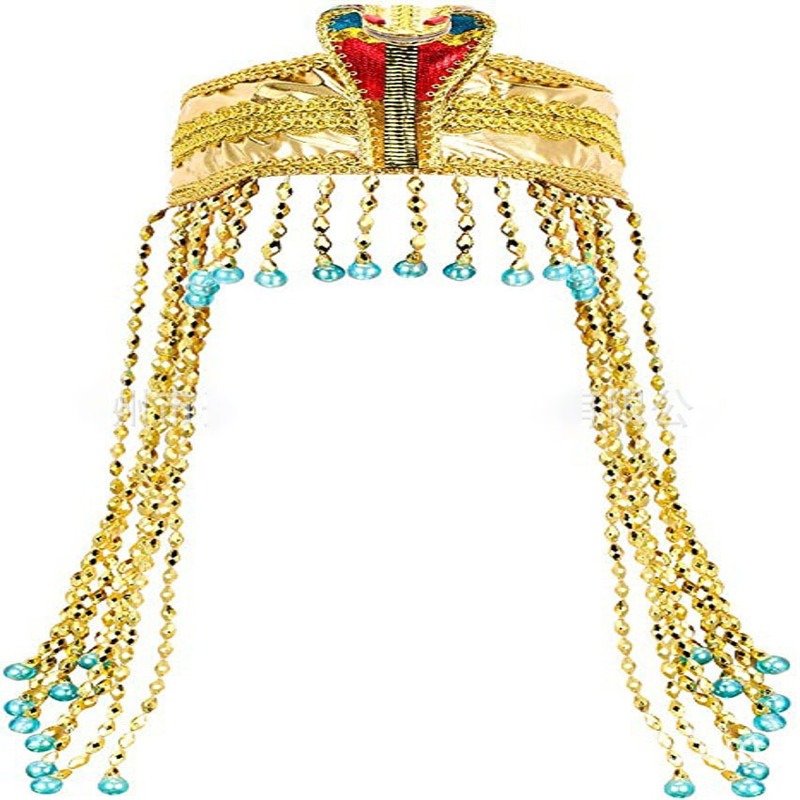 Women'S Egyptian Accessories - Antique Egypt Queen Headdress Snake Headband