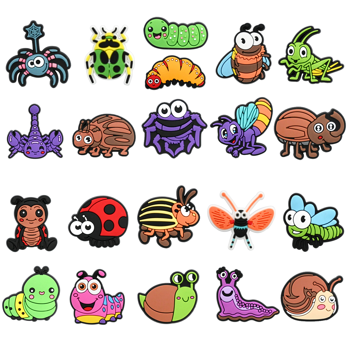 Women'S Accessories Crocs - Cute Insect Shoe Charms for Crocs