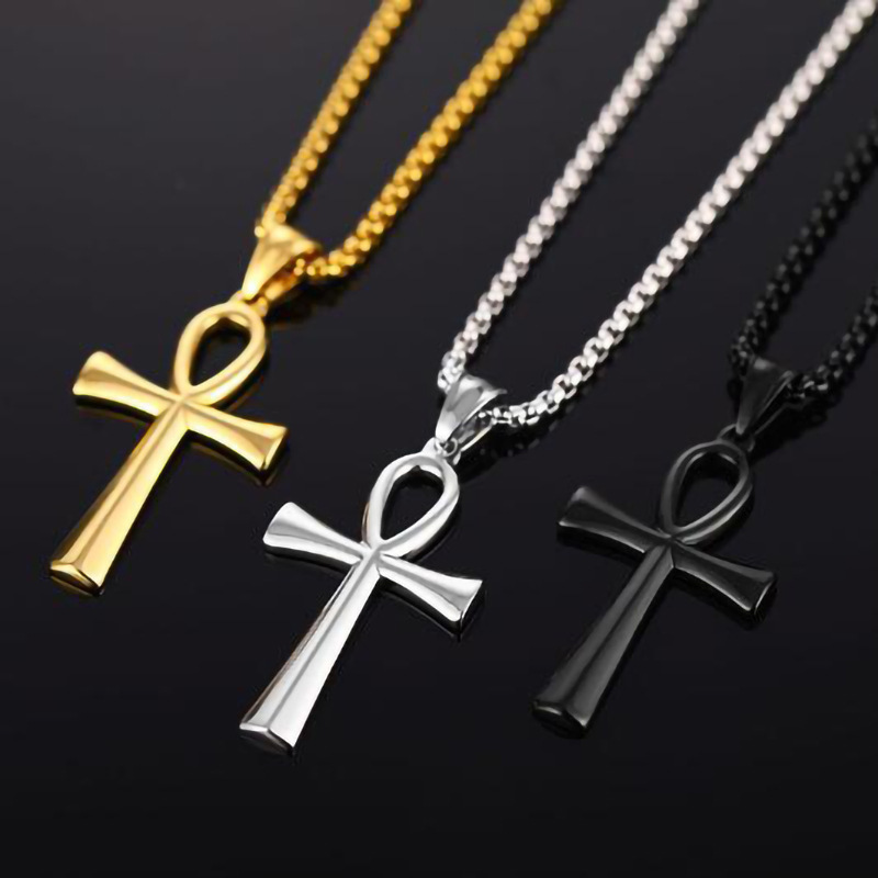 Stainless Steel Egyptian Ankh  - Women'S Egyptian Accessories のレビューと価格