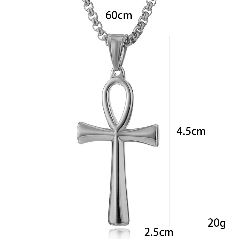 Stainless Steel Egyptian Ankh  - Women'S Egyptian Accessories のレビューと価格