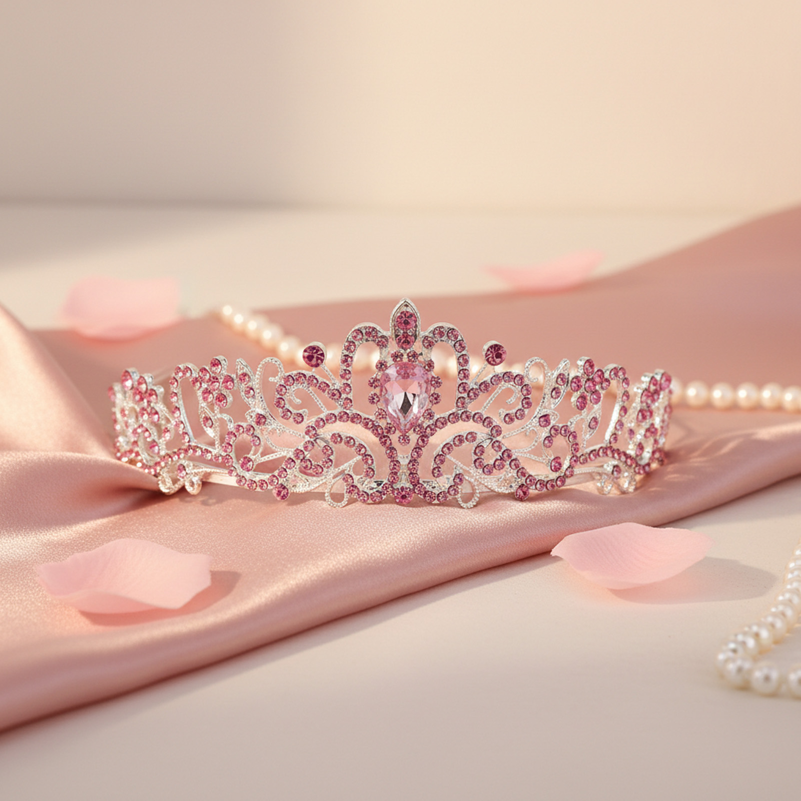 Elegant Bridal Crown Sparkly R - Women'S Hair Accessories Wedding のレビューと価格