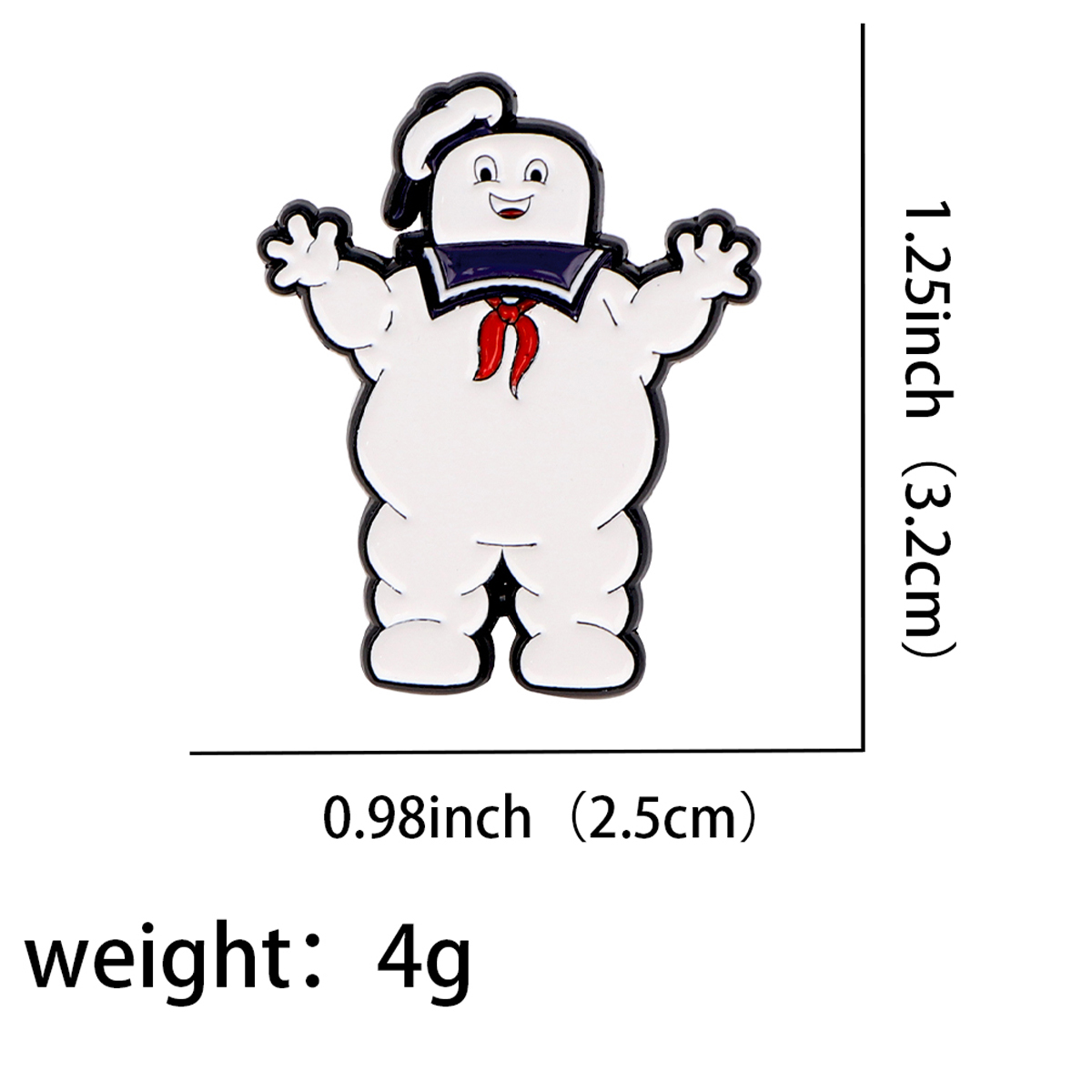 Vintage Movie Enamel Lapel Pin - Women Accessories Picture のレビューと価格