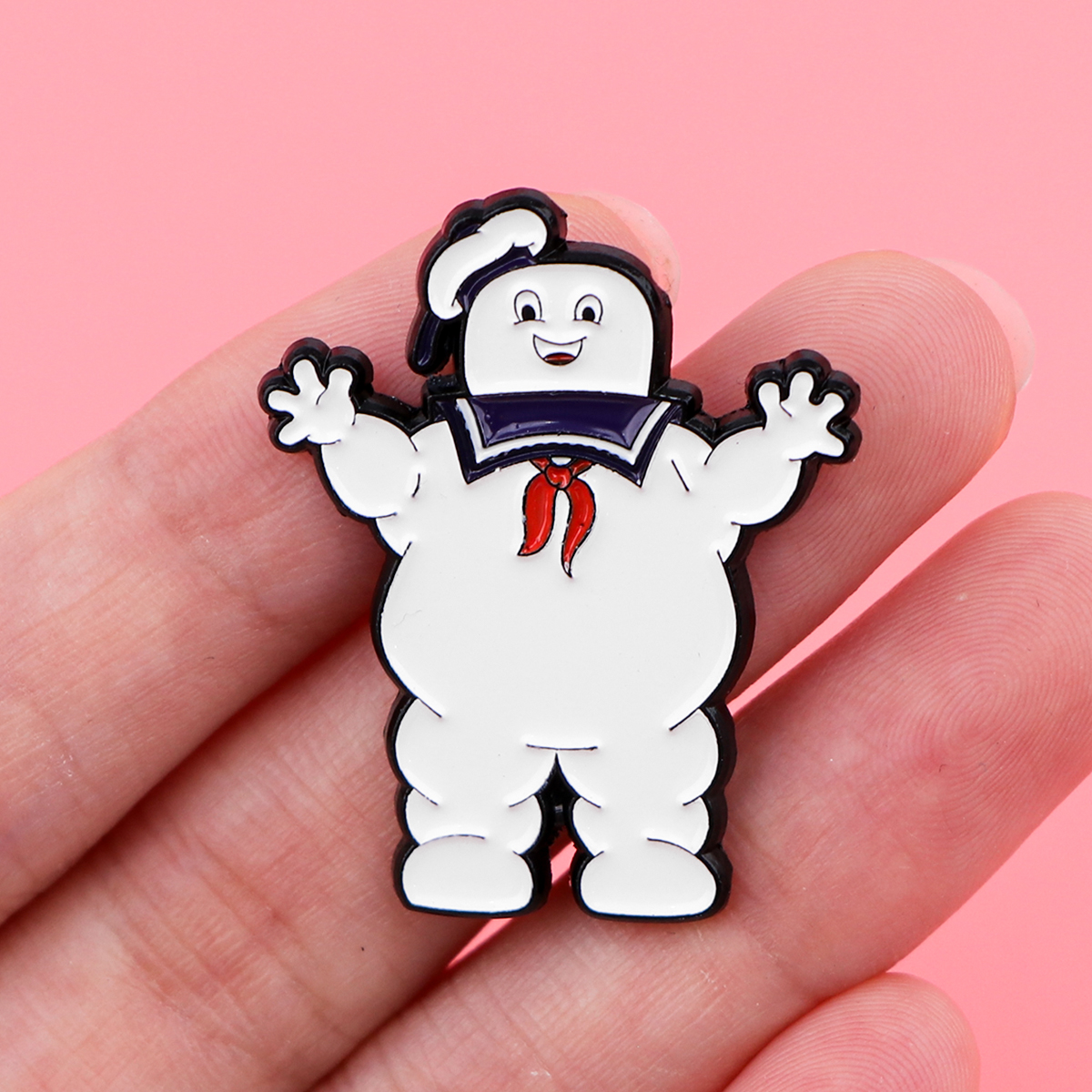 Vintage Movie Enamel Lapel Pin - Women Accessories Picture のレビューと価格
