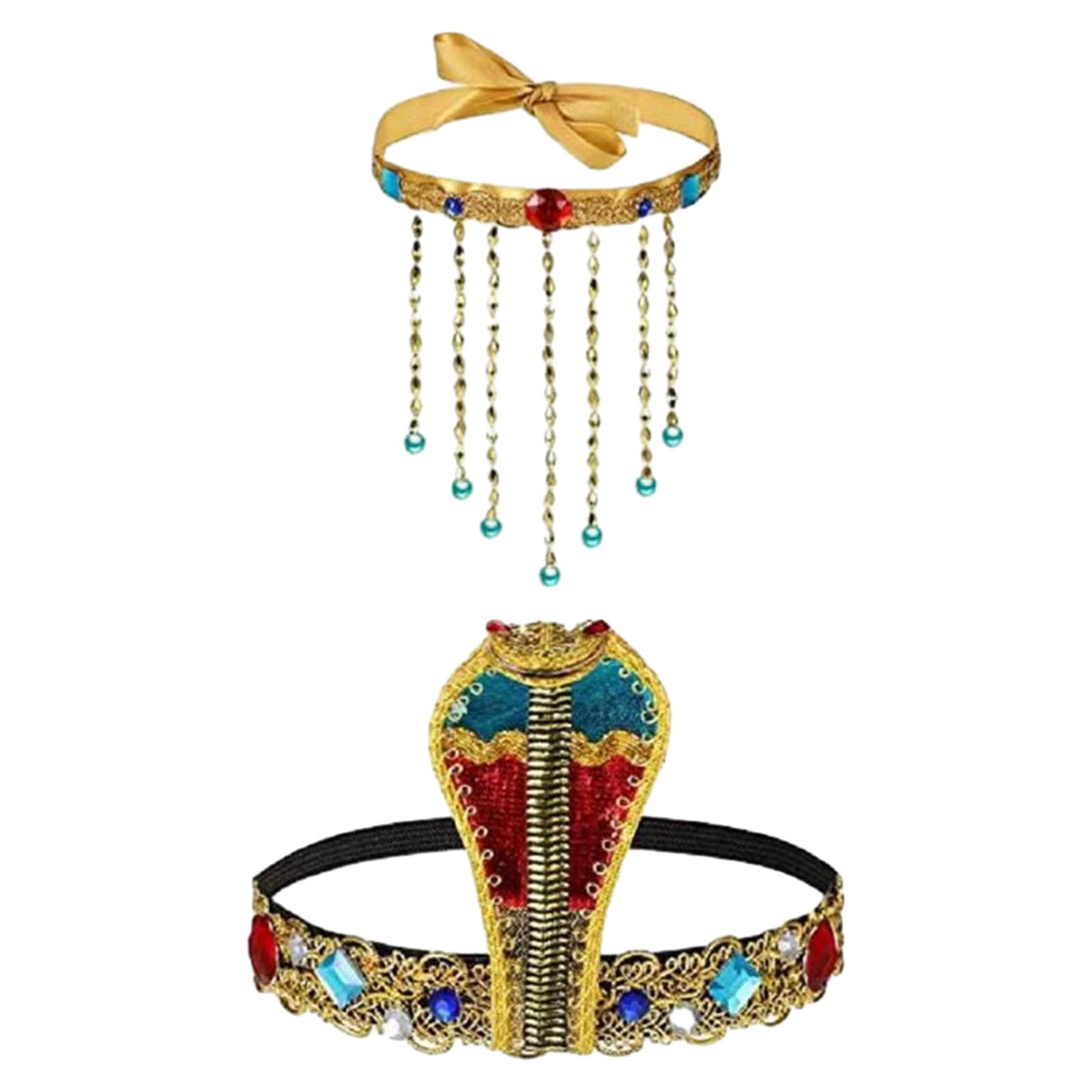 2 Pieces Egyptian Costume Acce - Women'S Egyptian Accessories のレビューと価格
