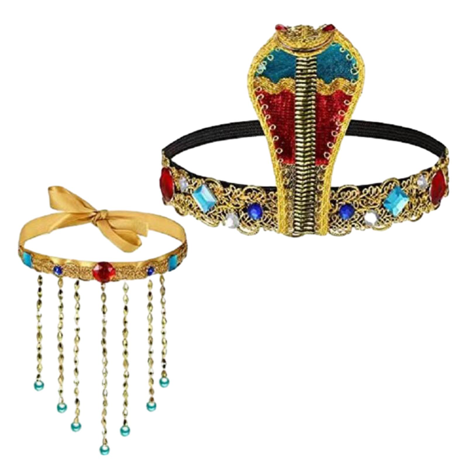 2 Pieces Egyptian Costume Acce - Women'S Egyptian Accessories のレビューと価格