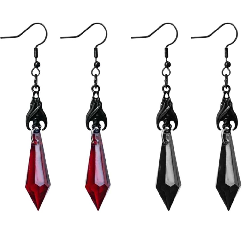 Charm Gothic Black Vampire Bat - Women'S Vampire Accessories のレビューと価格