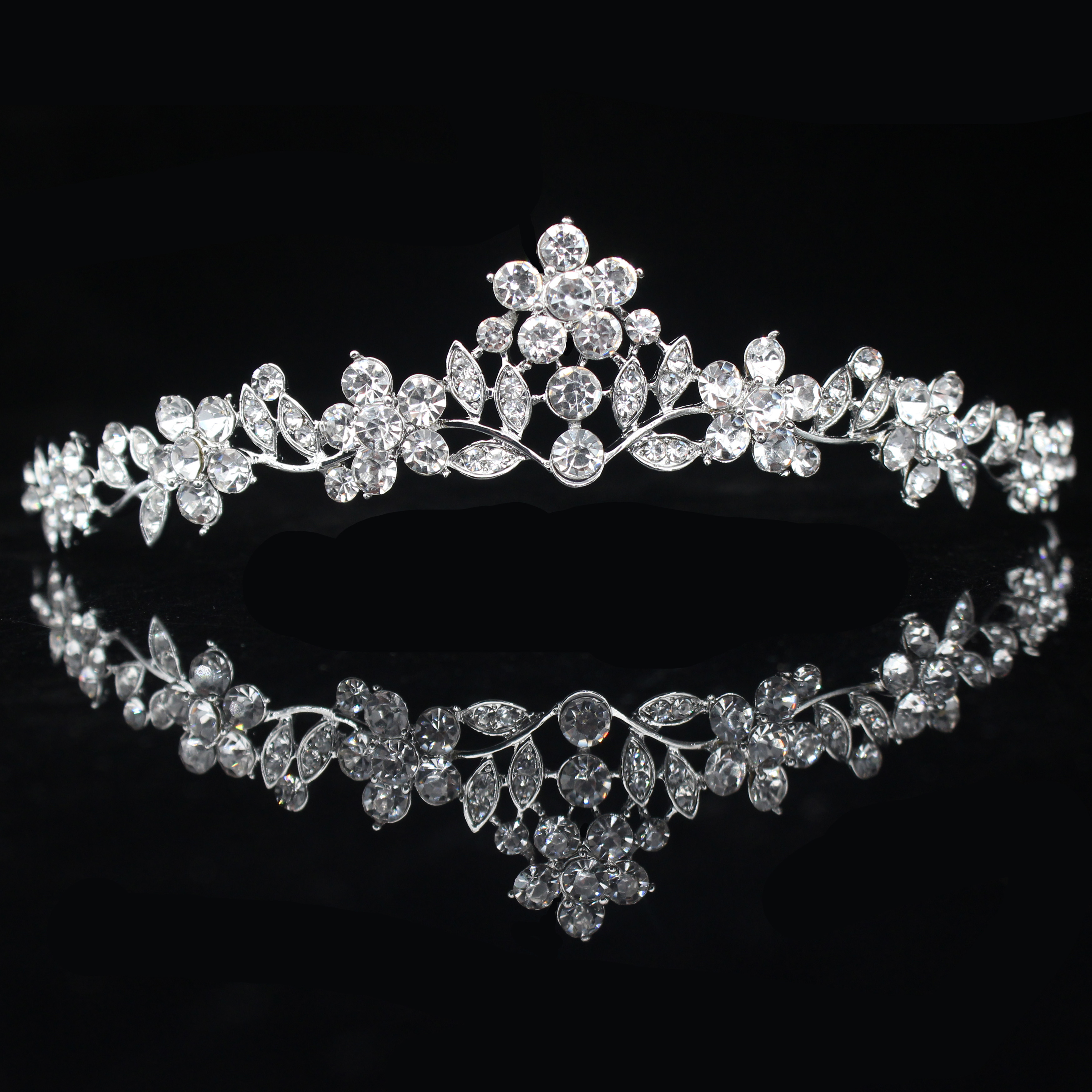 Crystal Wedding Bridal Tiara H - Women'S Hair Accessories Wedding のレビューと価格