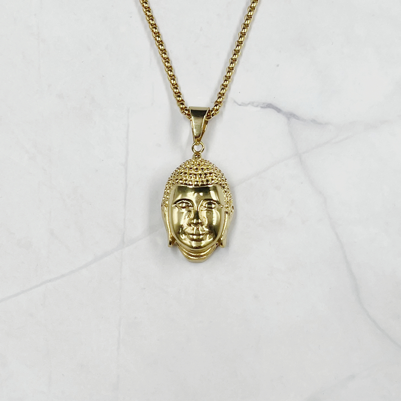Luxury Thai Buddha head gold c - Women Accessories Nepal のレビューと価格