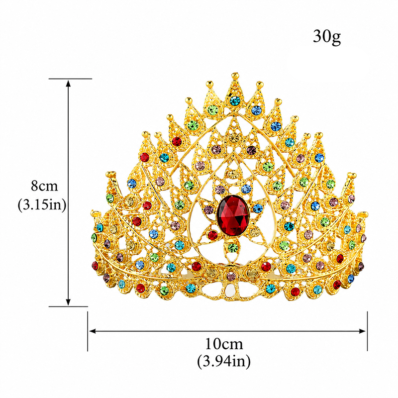 Luxury Thai Crown Rhinestone B - Women'S Hair Accessories Wedding のレビューと価格