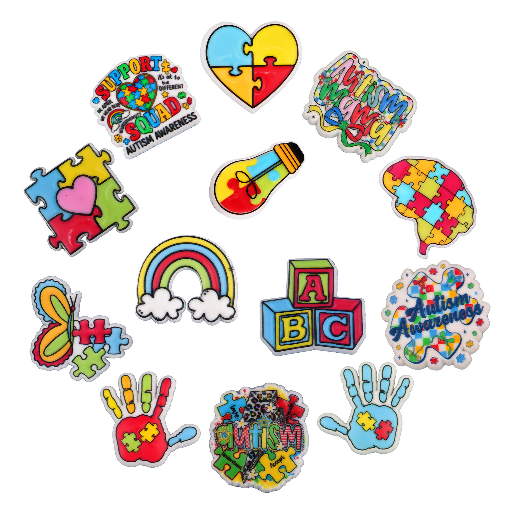 Autism Shoe Accessories  Cute  - Women'S Accessories Crocs のレビューと価格