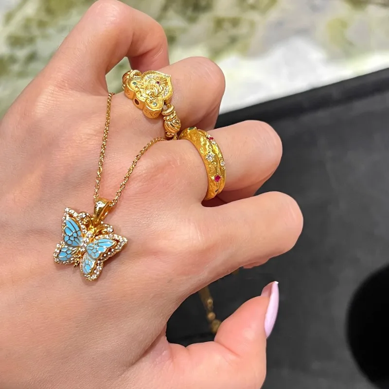 Gentle style trend colorful do - Layered Necklace Set のレビューと価格