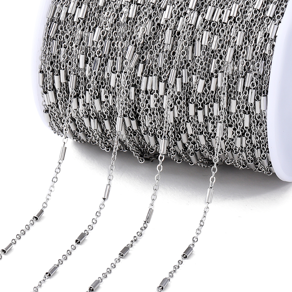 2Meters Stainless Steel Chain  - Beaded Anklet Chain のレビューと価格
