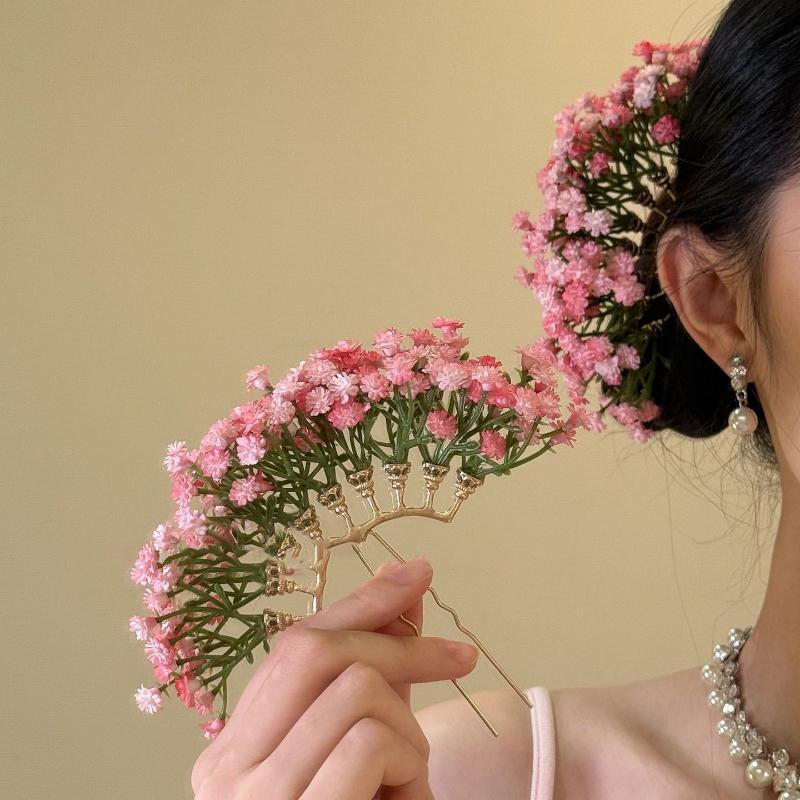 Artificial Flower Bridal Weddi - Women'S Hair Accessories Wedding のレビューと価格