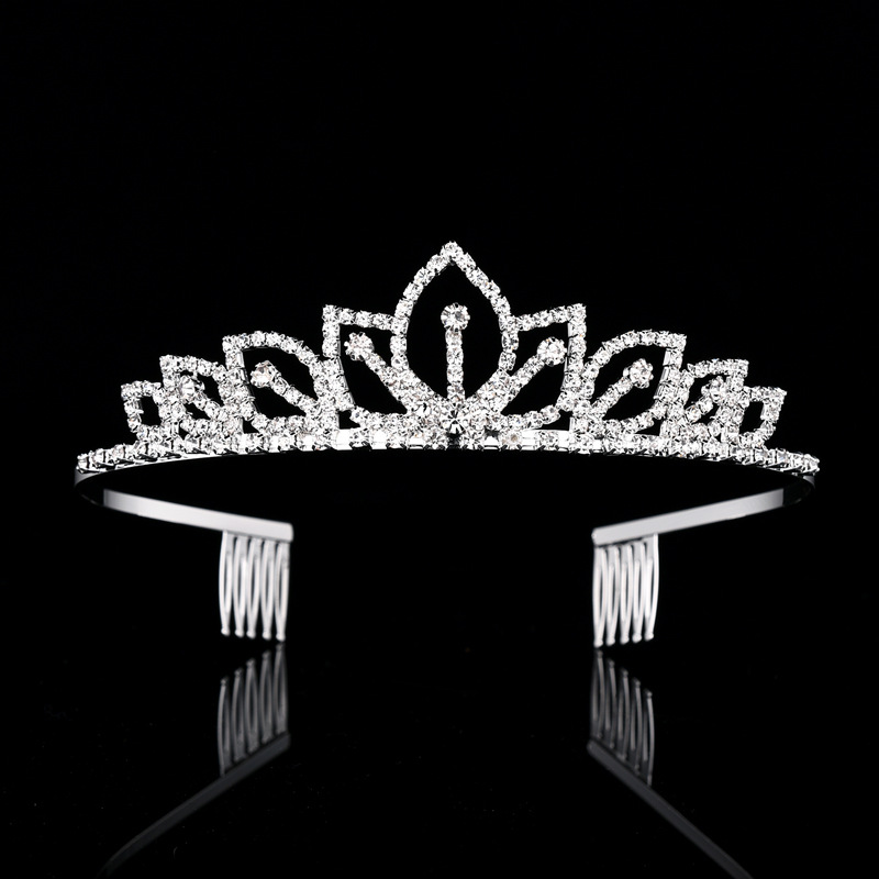 Silver Color Sparkling Rhinest - Women'S Hair Accessories Wedding のレビューと価格