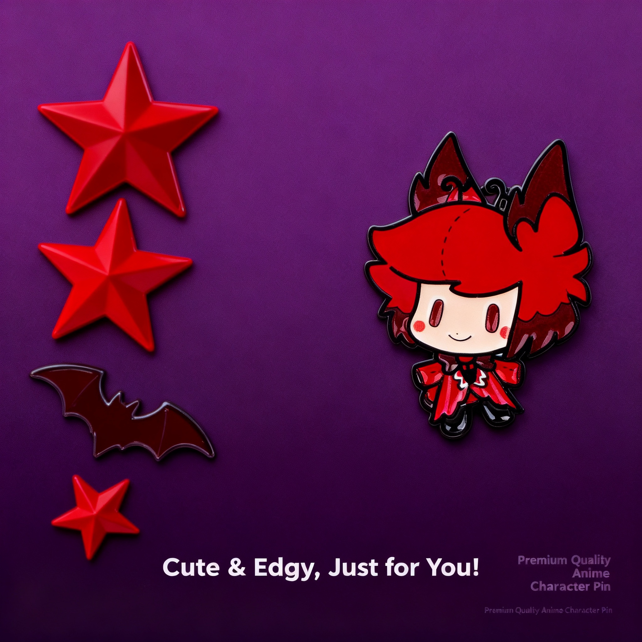 Cute Devils Enamel Pin Cartoon - Women Accessories Picture のレビューと価格