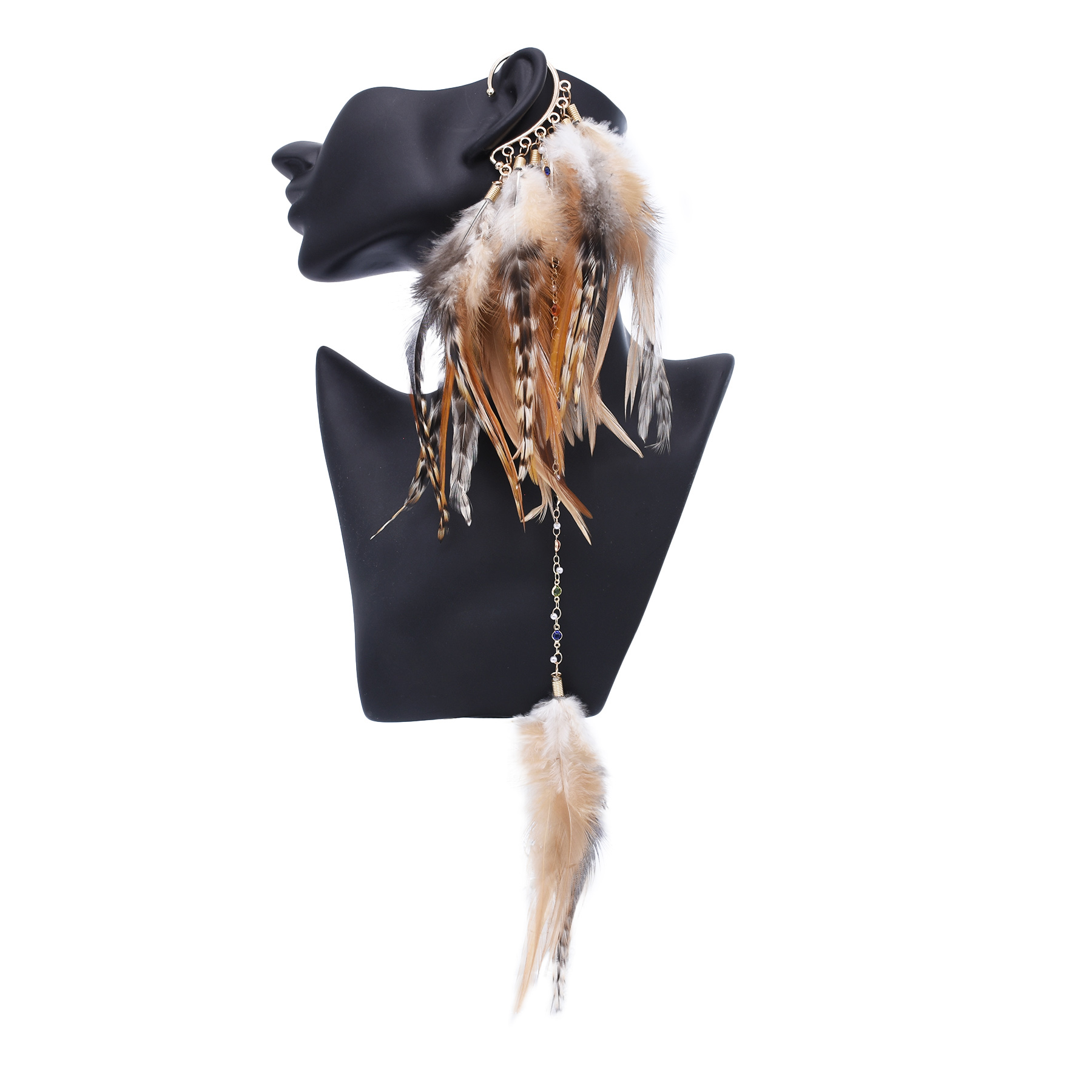 Bohemian Ethnic Style Feather  - Women Accessories India のレビューと価格