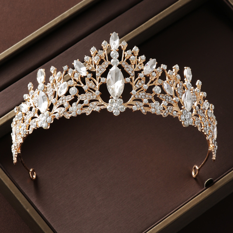 Tiara Colorful Rhinestone Quee - Women'S Hair Accessories Wedding のレビューと価格