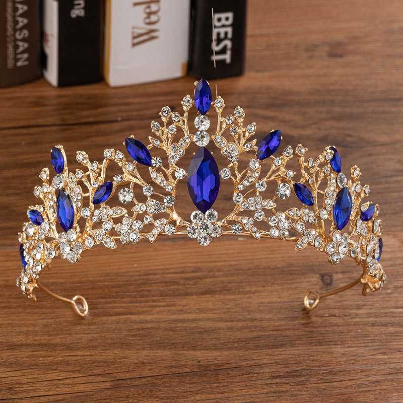 Tiara Colorful Rhinestone Quee - Women'S Hair Accessories Wedding のレビューと価格