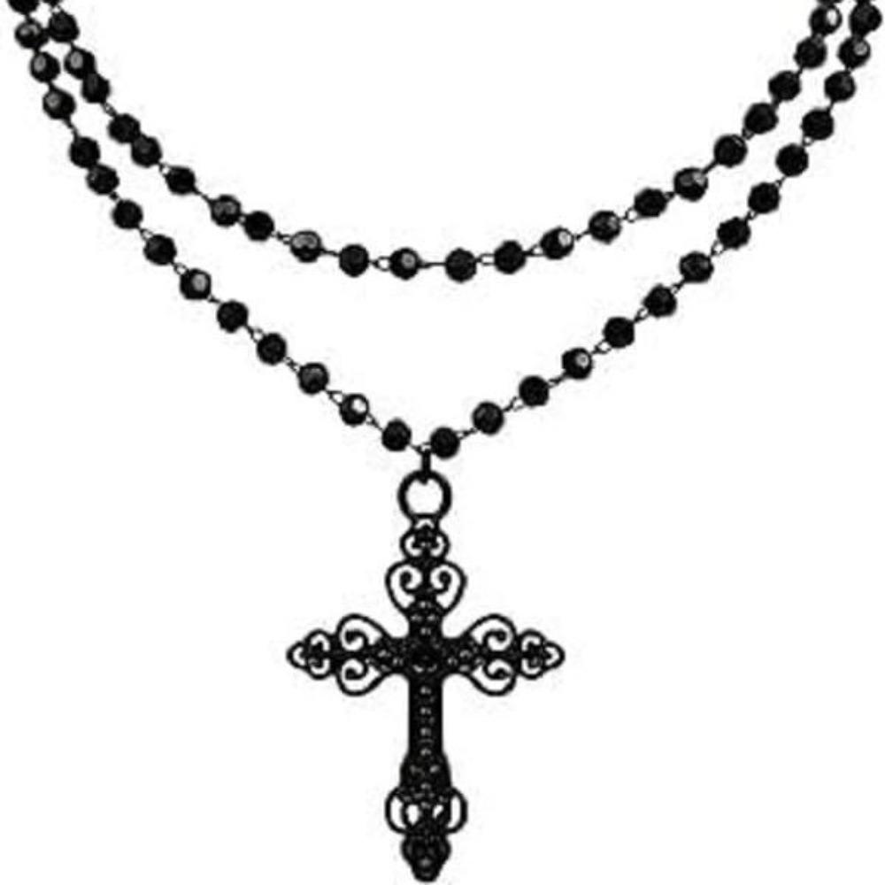 Charm Gothic Black Hollowed-ou - Women'S Vampire Accessories のレビューと価格
