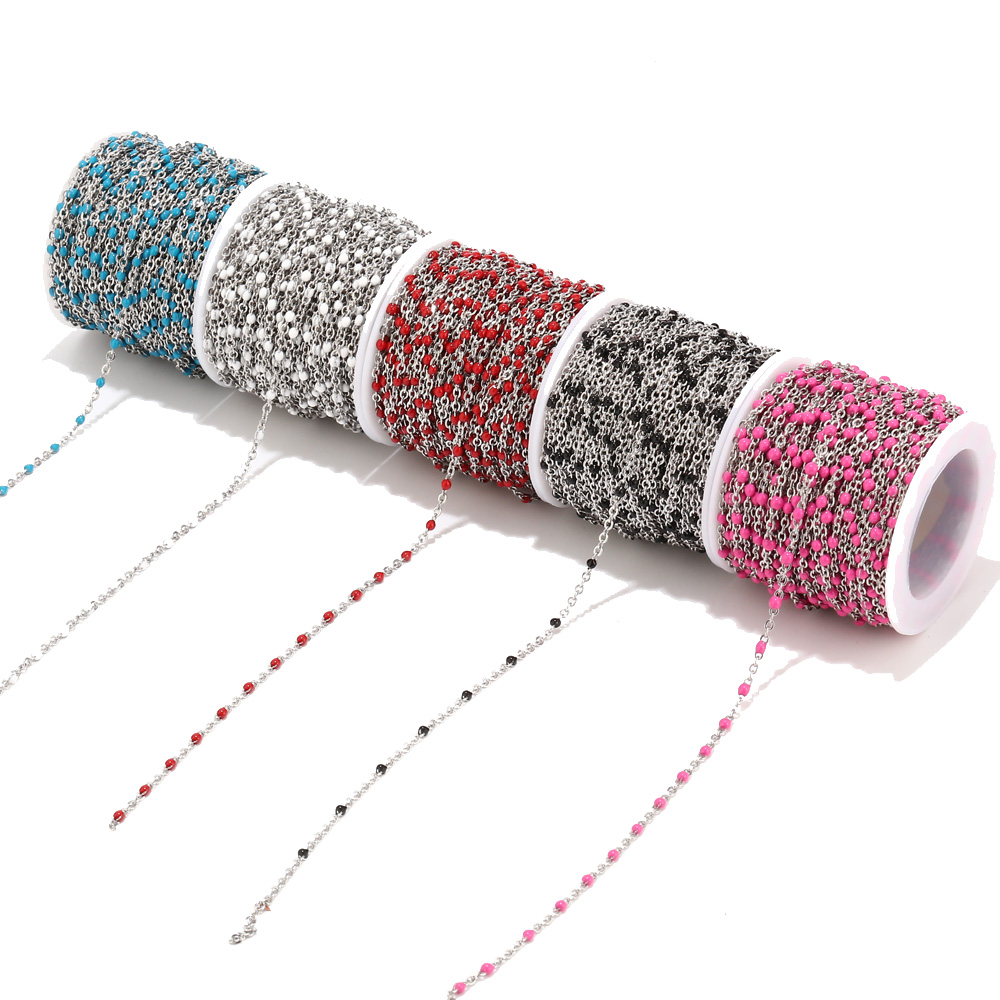 2mm Width 2M Stainless Steel C - Beaded Anklet Chain のレビューと価格