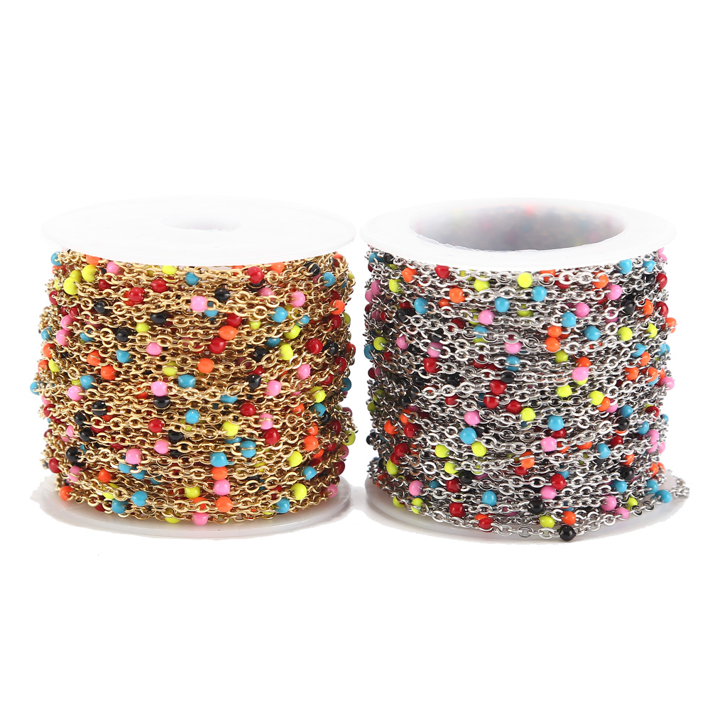 2mm Width 2M Stainless Steel C - Beaded Anklet Chain のレビューと価格