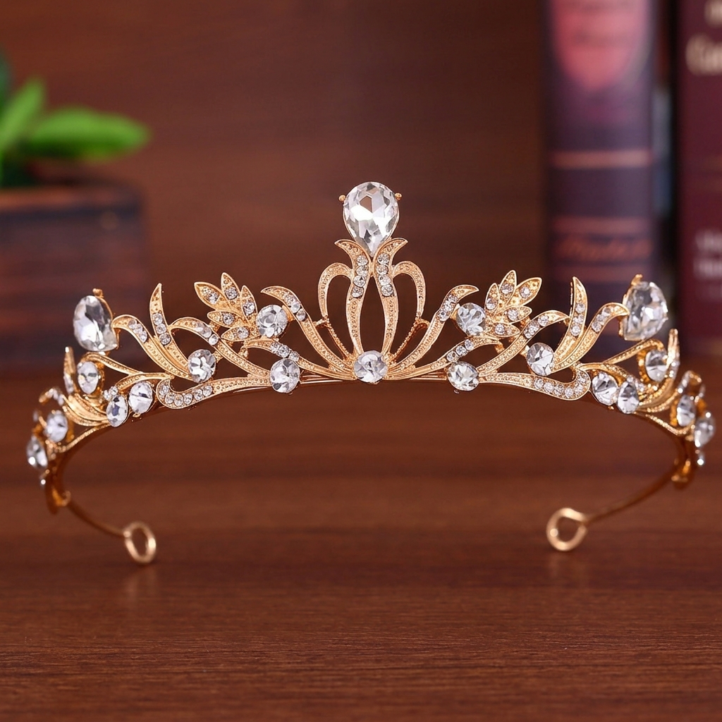Crystal Wedding Tiaras And Cro - Women'S Hair Accessories Wedding のレビューと価格