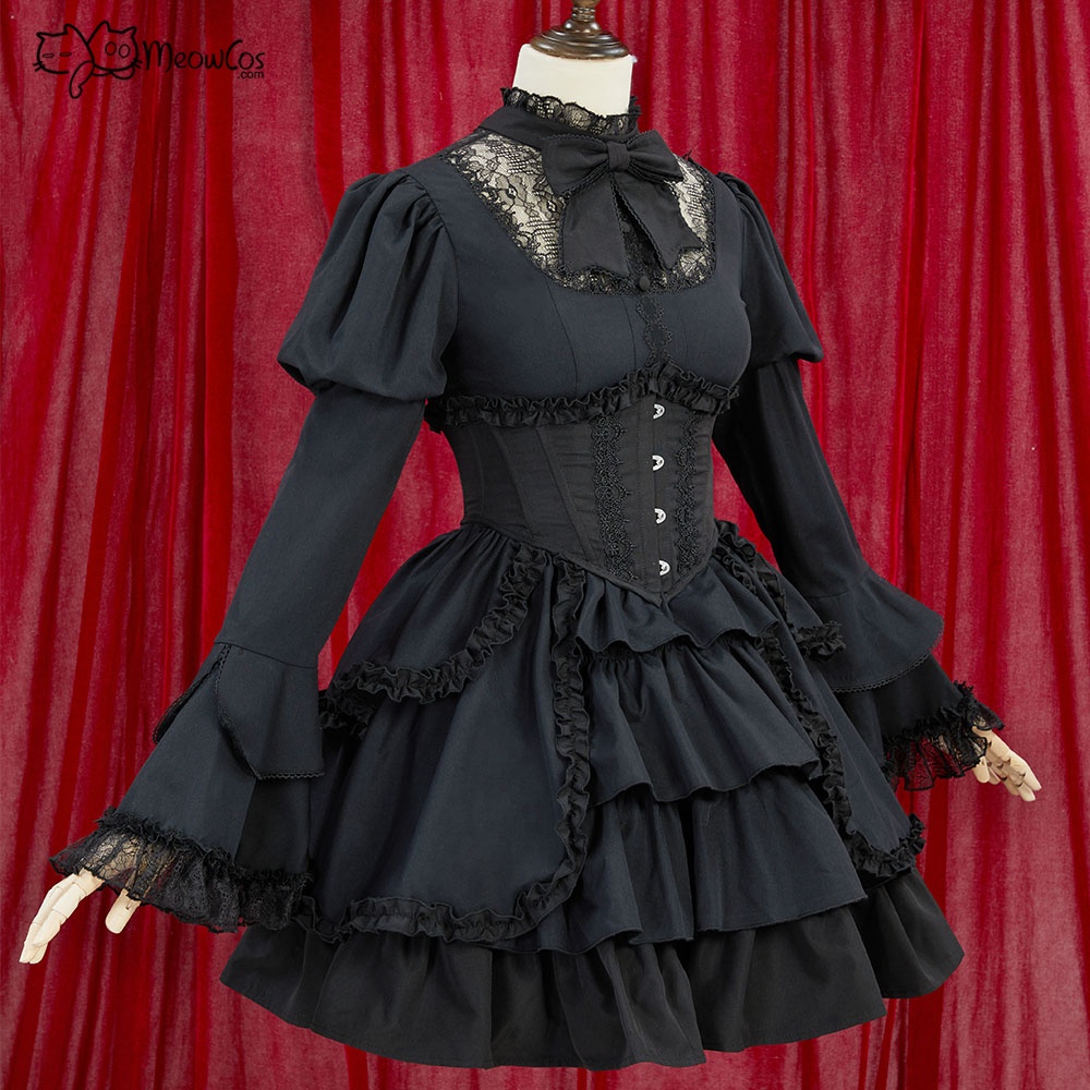 US Stock MEOWCOS Victorian Got - Layered Necklace Set のレビューと価格