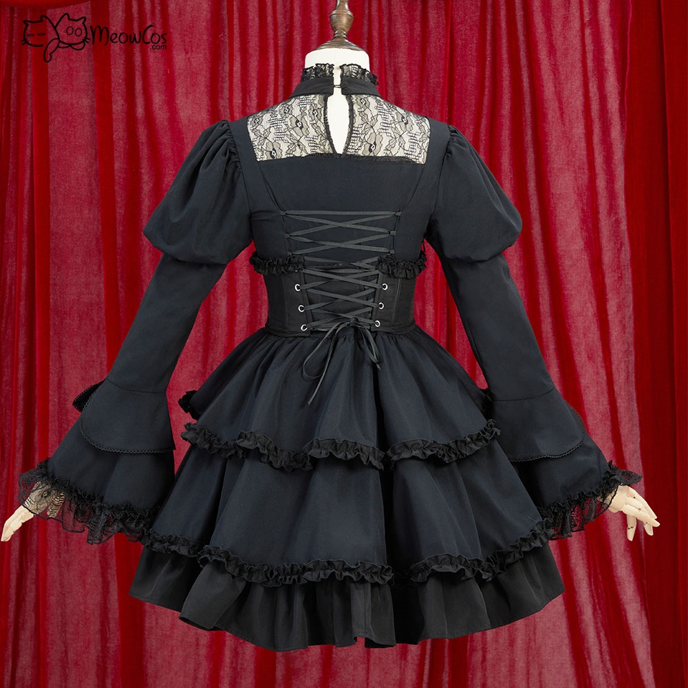 US Stock MEOWCOS Victorian Got - Layered Necklace Set のレビューと価格