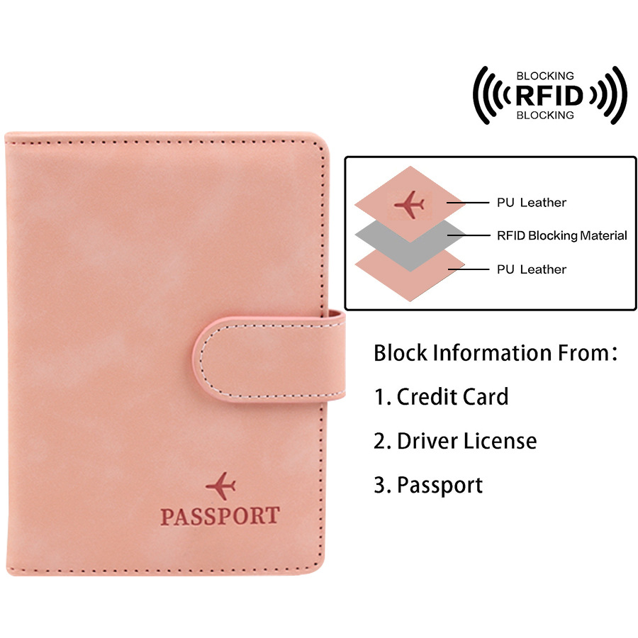 Magnetic Button Passport Cover - Women'S Accessories Wallet のレビューと価格