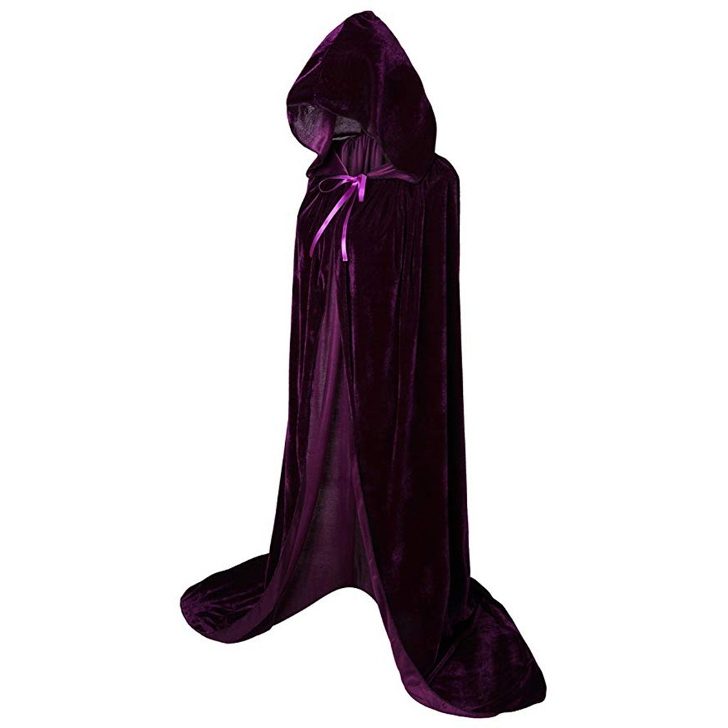 Halloween Cloaks Gothic Hooded - Women'S Vampire Accessories のレビューと価格