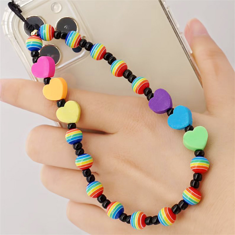 Simple Clay Fruit Charm Phone  - Women Accessories Picture のレビューと価格