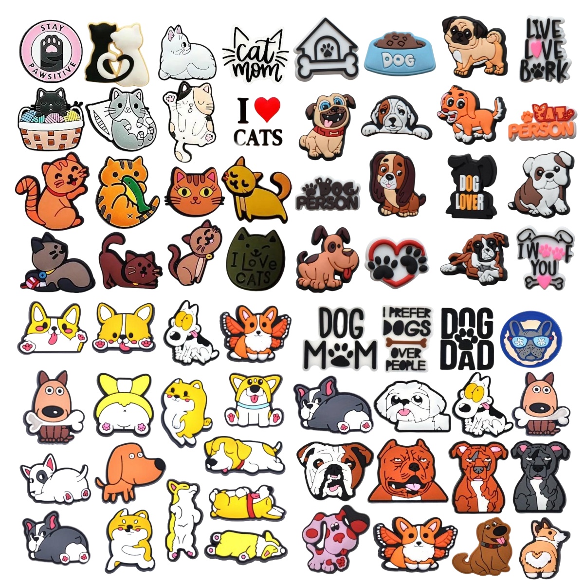Dog And Cat Shoe Charms For Cr - Women'S Accessories Crocs のレビューと価格