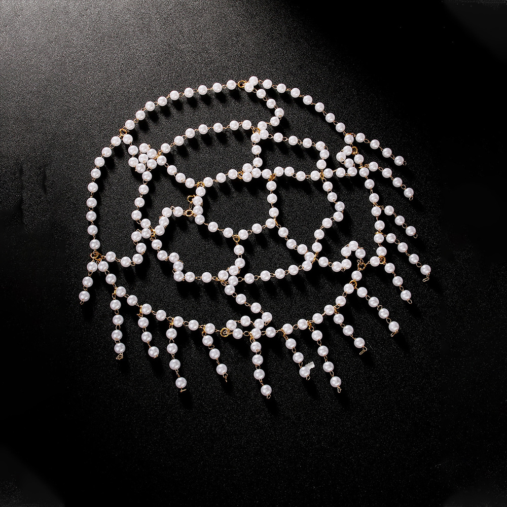 Great Gatsby Pearl Tassel Head - Women Accessories India のレビューと価格