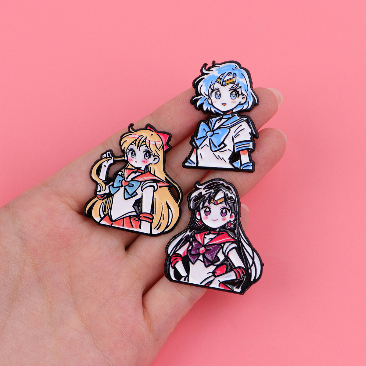 Manga Anime Enamel Pin Cute Gi - Women Accessories Picture のレビューと価格