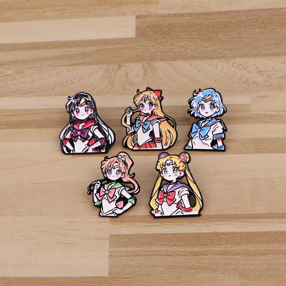 Manga Anime Enamel Pin Cute Gi - Women Accessories Picture のレビューと価格