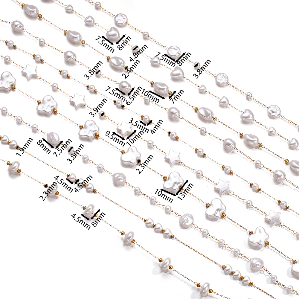 1Meter Gold Color Stainless St - Beaded Anklet Chain のレビューと価格