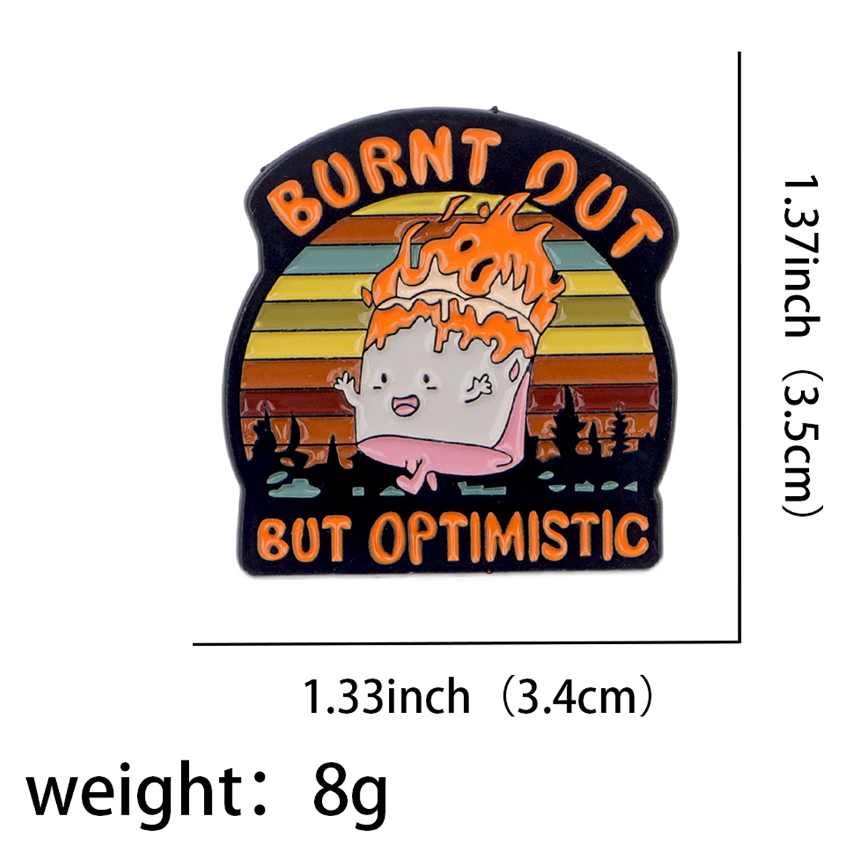 Fire Badges Enamel Pin Brooche - Women Accessories Picture のレビューと価格
