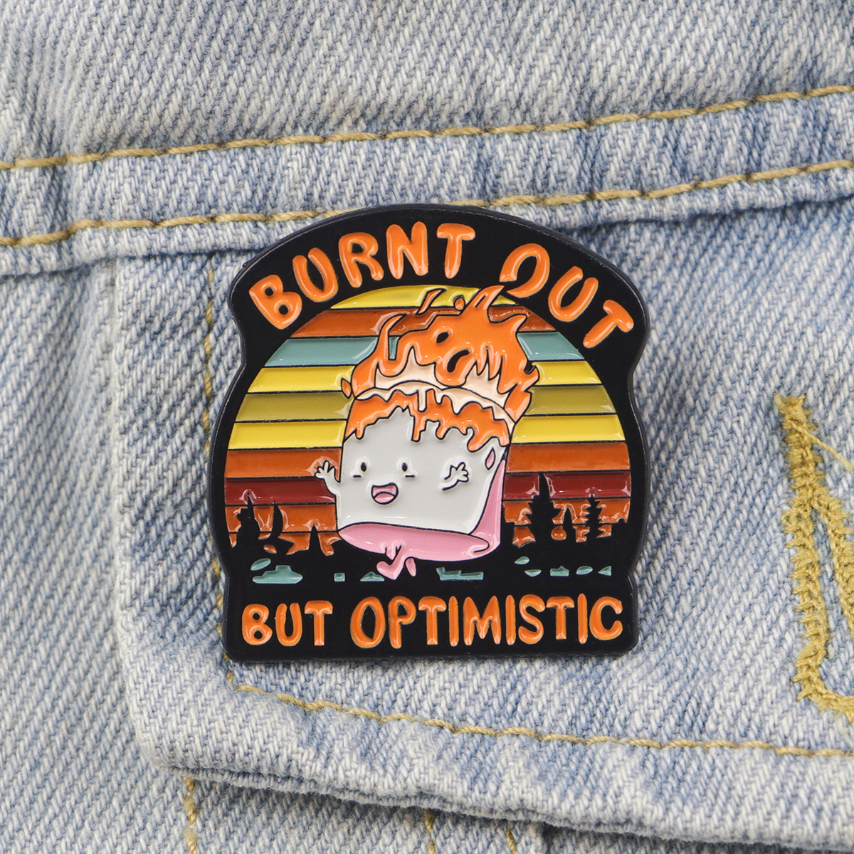 Fire Badges Enamel Pin Brooche - Women Accessories Picture のレビューと価格