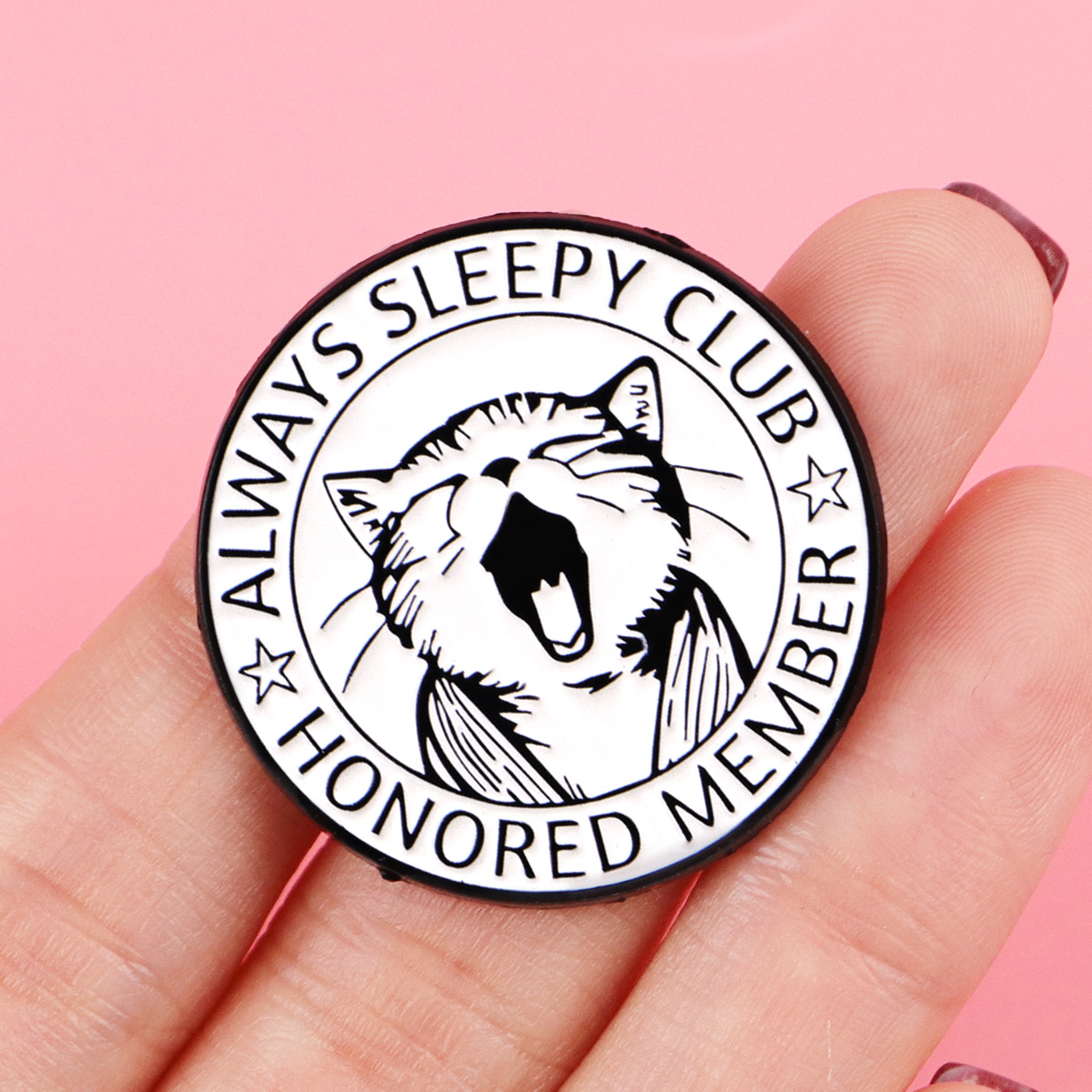 Enamel Pin Cute Cartoon Cat Ma - Women Accessories Picture のレビューと価格
