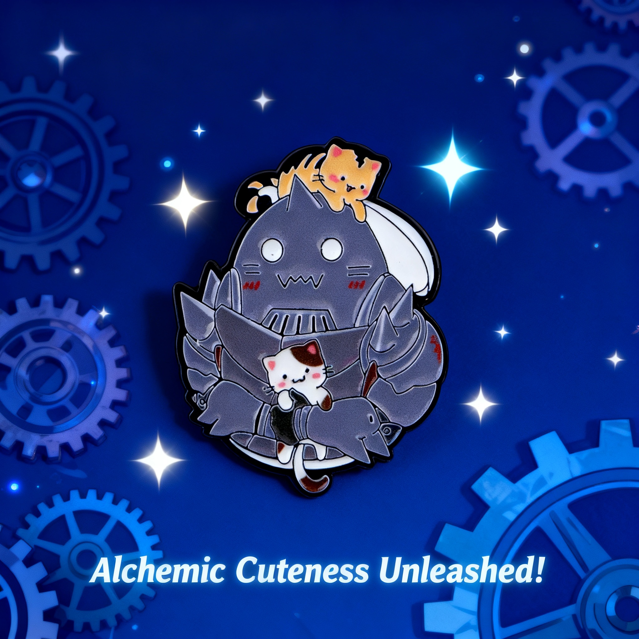 Cute Cat Enamel Pin Manga Anim - Women Accessories Picture のレビューと価格