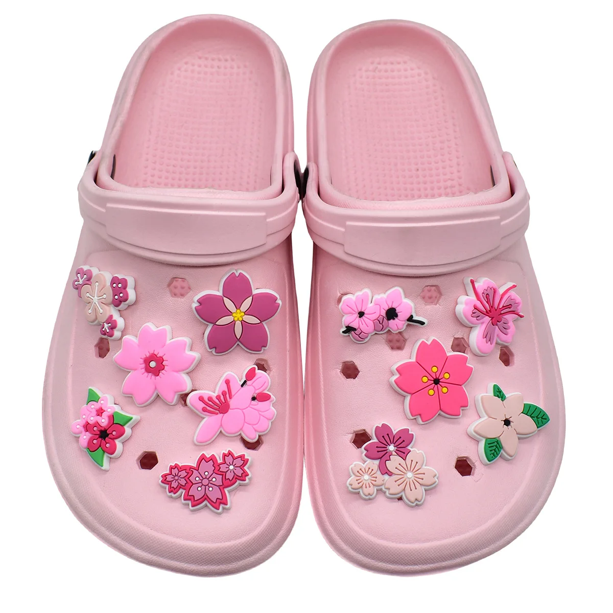 Cute Pink Flower Shoe Charms f - Women'S Accessories Crocs のレビューと価格