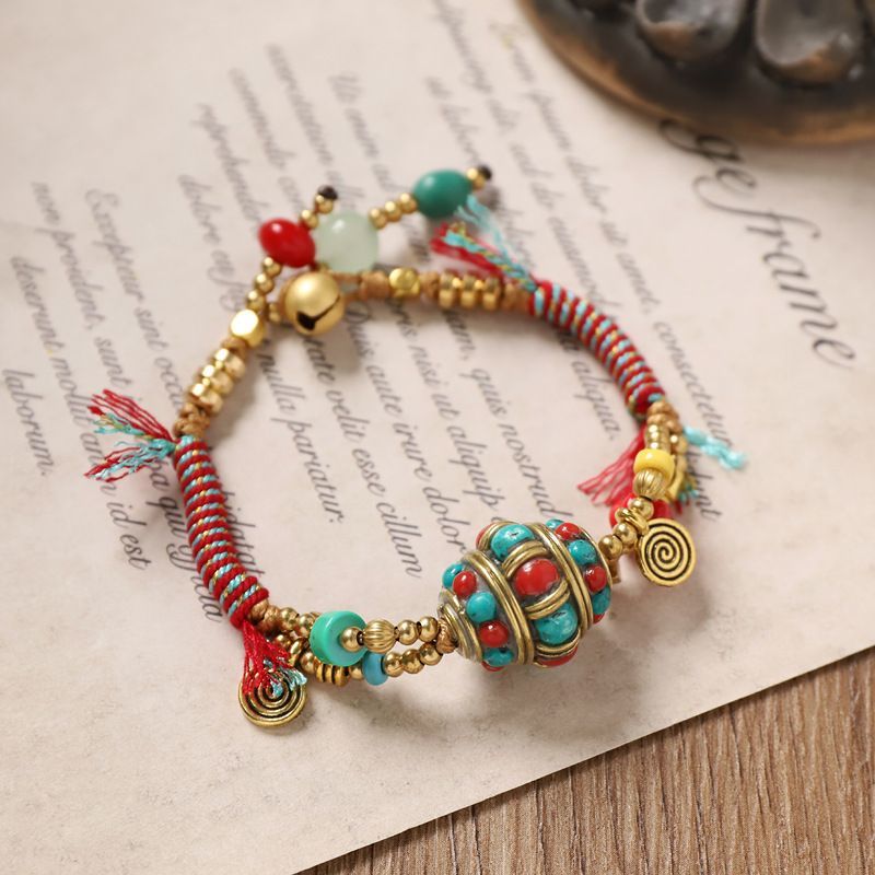 Tibetan Retro Woven Bracelet N - Women Accessories Nepal のレビューと価格