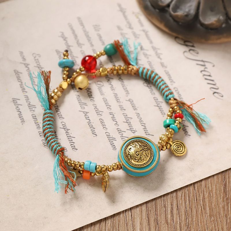Tibetan Retro Woven Bracelet N - Women Accessories Nepal のレビューと価格