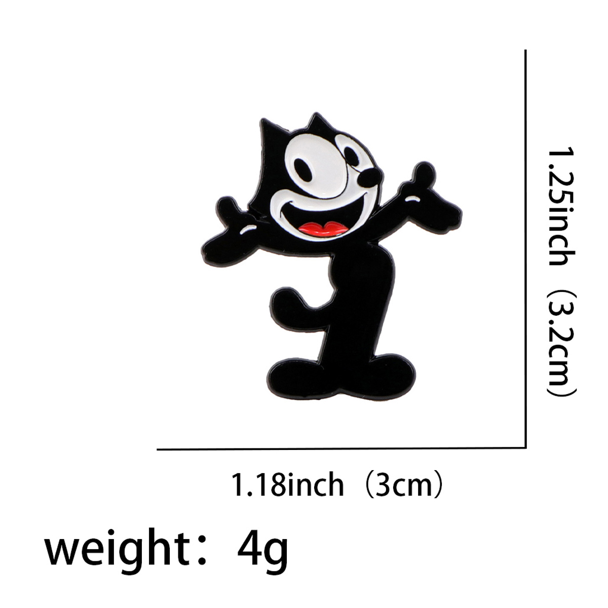 Cute Cartoon Animal Enamel Pin - Women Accessories Picture のレビューと価格