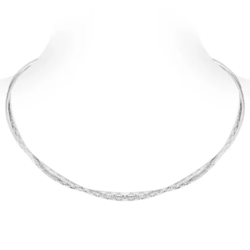 BELLUX Choker 925 Silver Synth - Layered Necklace Set のレビューと価格