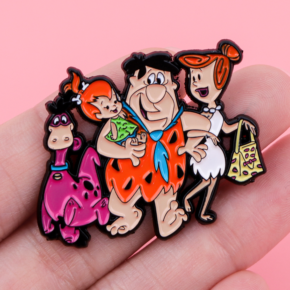 Cartoon Dinosaur Enamel Pin Ba - Women Accessories Picture のレビューと価格