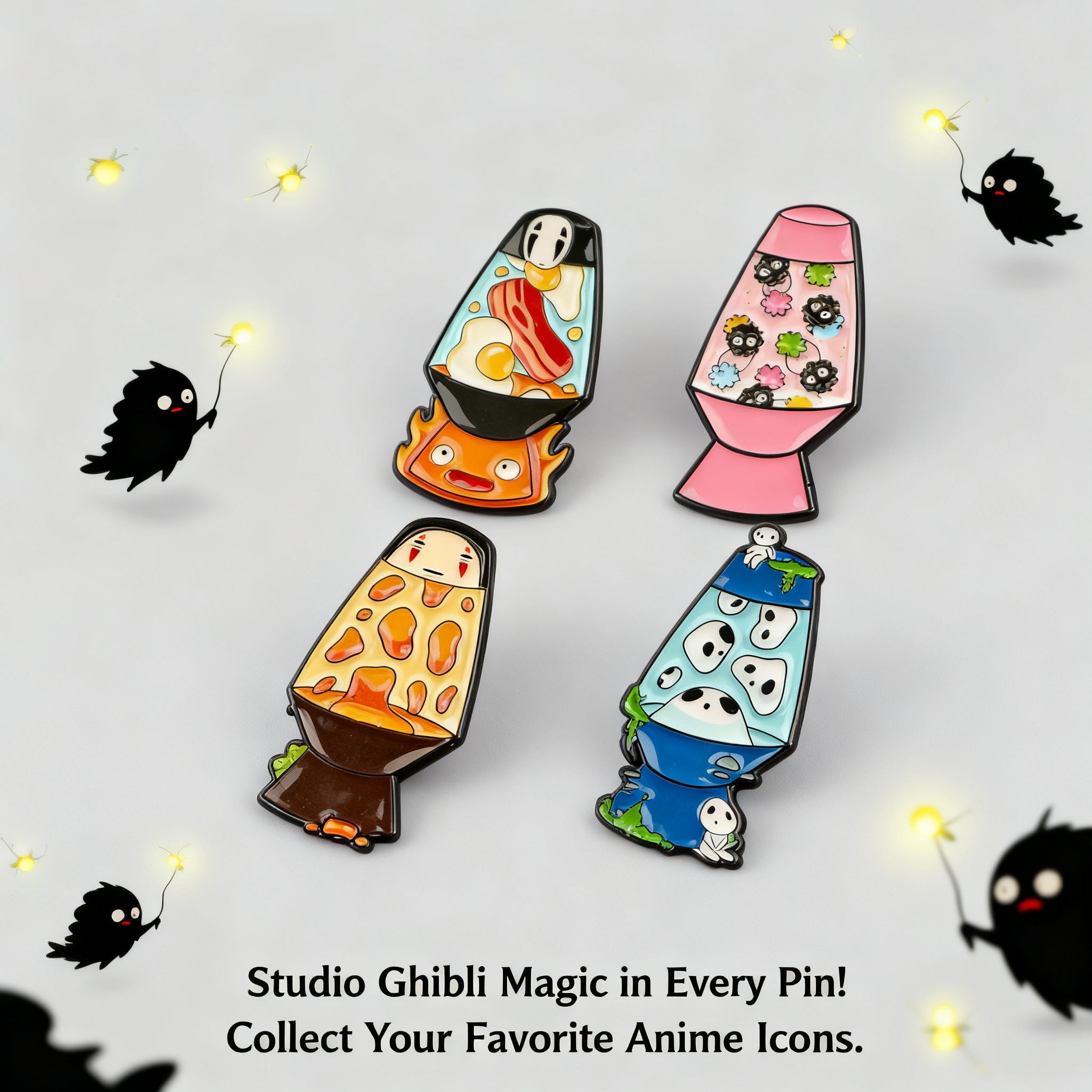 Anime Cartoon Cute Elf Enamel  - Women Accessories Picture のレビューと価格